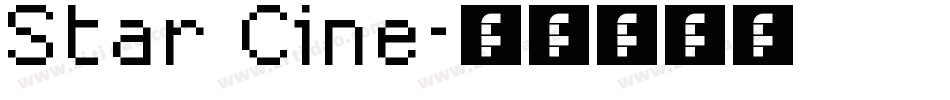Star Cine字体转换